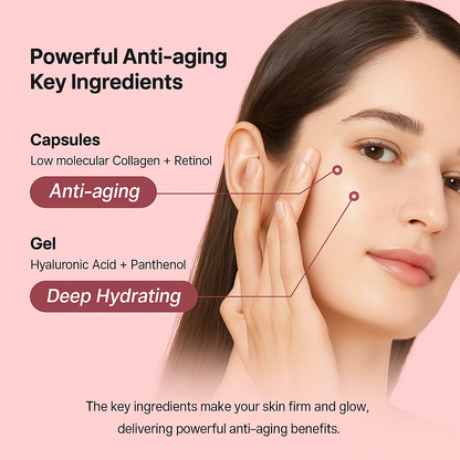 Glazed Skin Collagen Duo | Firming Cream + Volufiline Serum